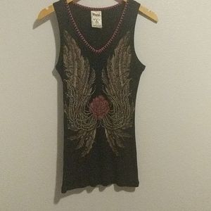 Vocal black tank
